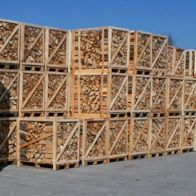 Esche Trockenes Holz Palettenkiste 1.6 Raummeter