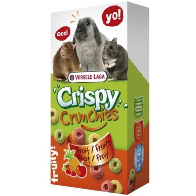 VL-Crispy Crunchies Fruit 75g - ein knuspriger Fruchtgenuss für Kaninchen und Nagetiere