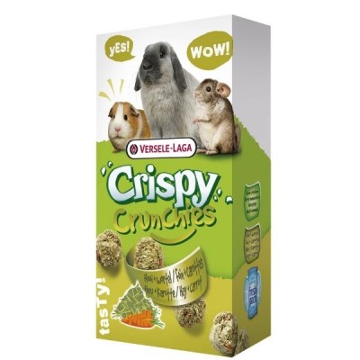 VL-Crispy Crunchies Hay 75g - eine knusprige Delikatesse mit Heu für Kaninchen und Nagetiere