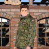 Militärjacke mit Unterfutter 130/MON