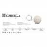 Led Garden Ball L Lampe