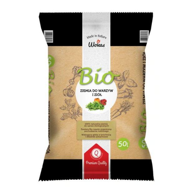 WOKAS Erde BIO für Gemüse und Tomaten