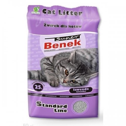 Katzenstreu Super Benek Standard Lavendel