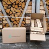 Birke trockenes Holz Karton 18kg