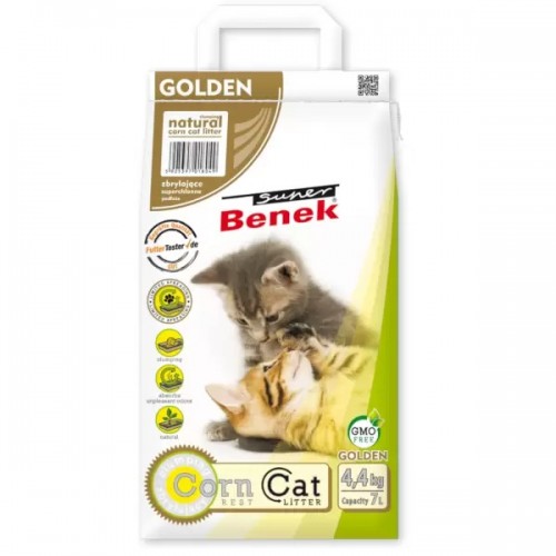 Katzenstreu Super Benek Corn Cat Golden