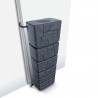 Regenwasserbehälter Tower Stone 500L Anthrazit