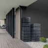 Regenwasserbehälter Tower Stone 350L Anthrazit