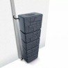Regenwasserbehälter Tower Stone 350L Anthrazit