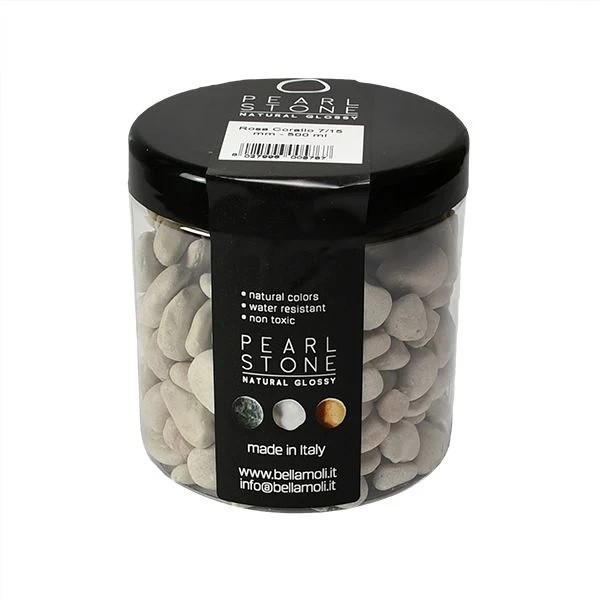 Stein Pearl Stone 7-15mm Rosa Corallo 500ml